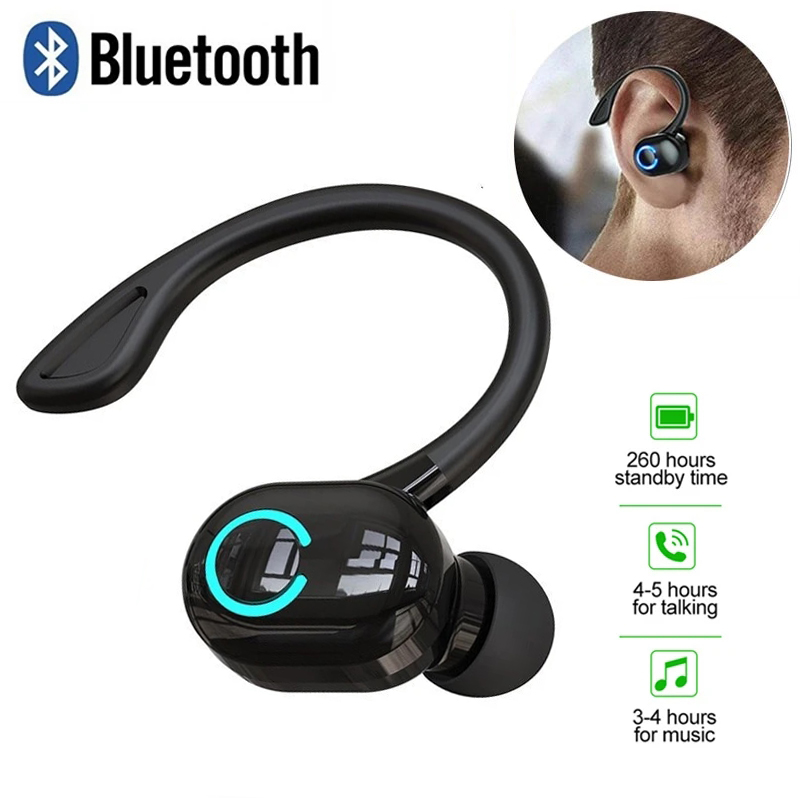 Esports Gaming Earbuds - ชุดหูฟังบลูทูธสำหรับธุรกิจไฮไฟสเตอริโอกันน้ำแฮนด์ฟรีพร้อมไมโครโฟนสำหรับไอโฟน เสี่ยวมี่โทรศัพท์แอนดรอยด์แฮนด์ฟรีหูฟังโทร