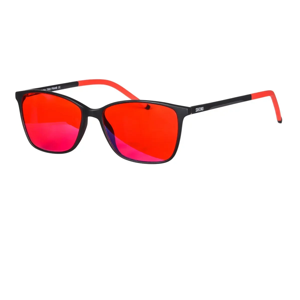 Gaming Glasses Blue - แสงสีฟ้าป้องกันคอมพิวเตอร์แว่นตาผู้หญิงเลนส์สีแดง100% ปิดกั้นสำหรับการนอนหลับที่ดีเลนส์สีส้ม99% เป็นเวลานานด้วยแสงสีฟ้า