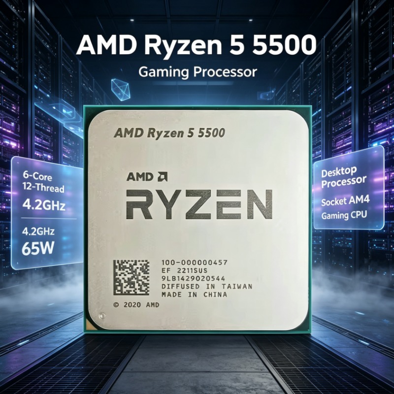AMD Ryzen 5 5500 AM4 ซีพียูเดส - Amd Cpu Ryzen 5 บทวิจารณ์และราคา