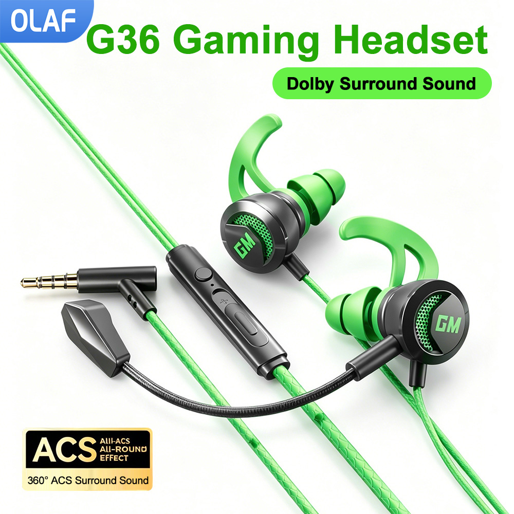 ประเภท-C/3.5 มม.หูฟังแบบมีสายพ - Esports Gaming Headset บทวิจารณ์และราคา