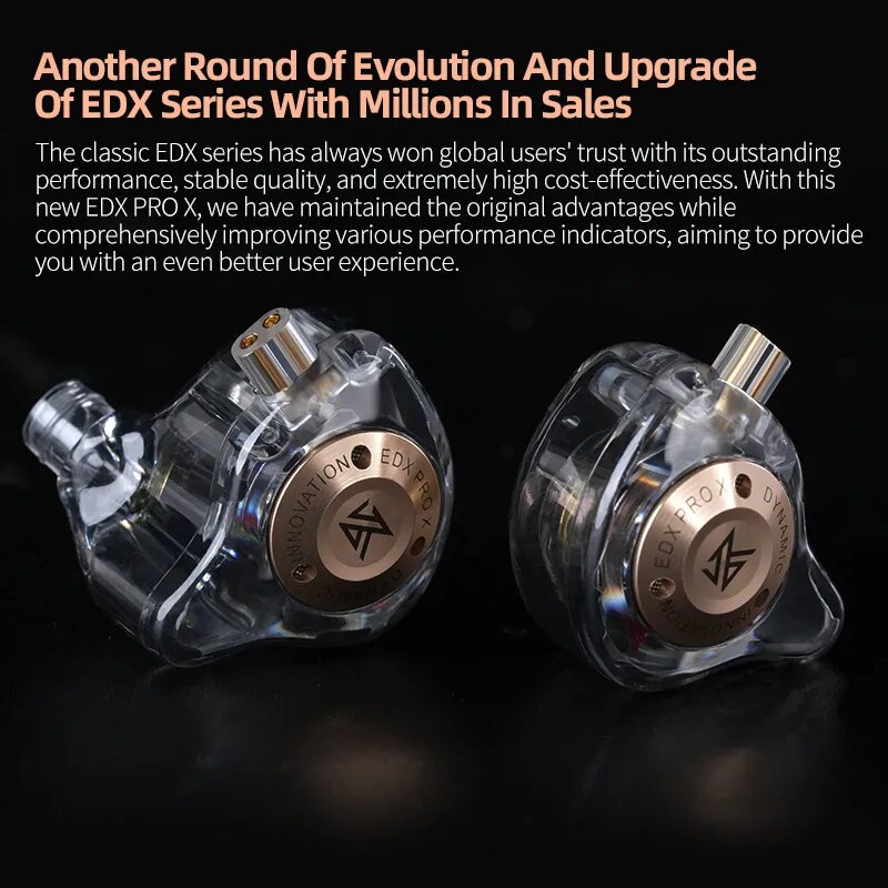 KZ EDX PRO X หูฟังแบบมีสายไฮไฟ - Esports Gaming Earbuds บทวิจารณ์และราคา