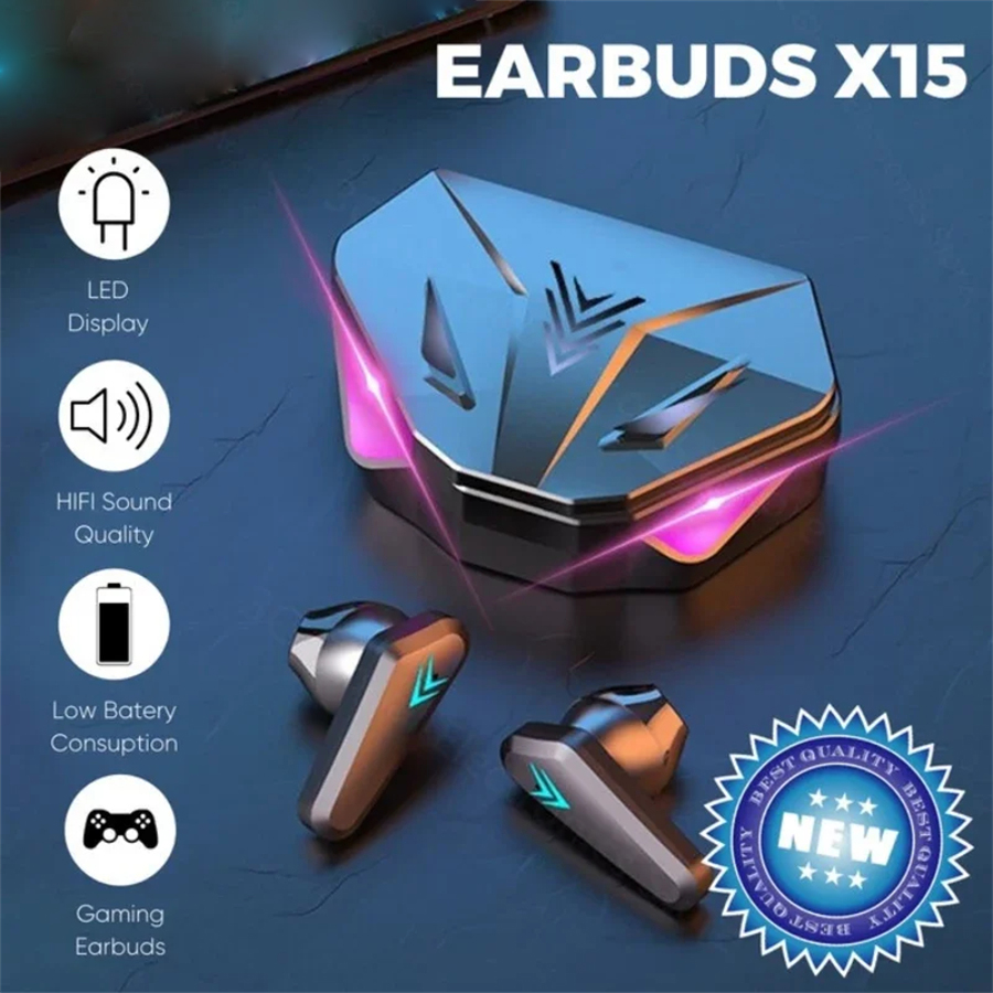 X15 TWS หูฟังไร้สายบลูทูธหูฟัง - Esports Gaming Headset บทวิจารณ์และราคา