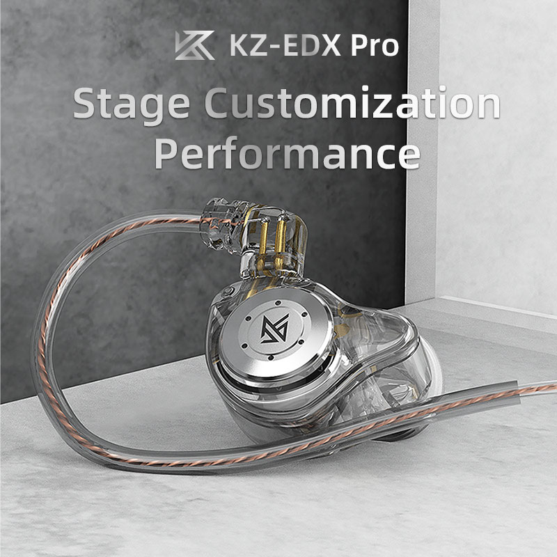 KZ EDX pro Fones de ouvido Bas - Esports Gaming Headset บทวิจารณ์และราคา