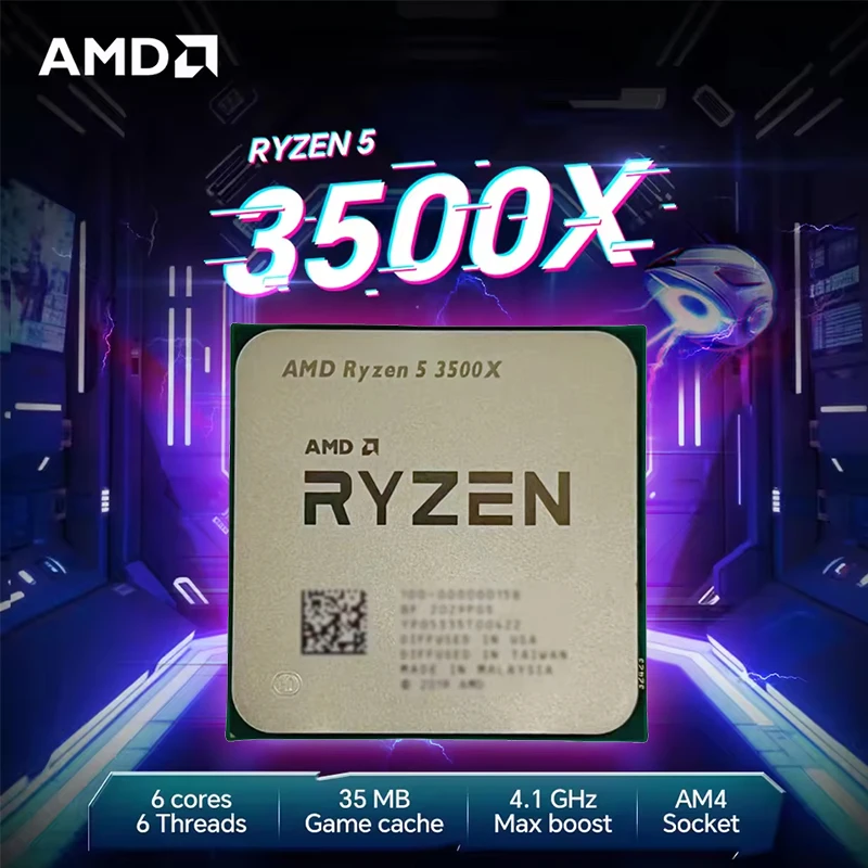 เอเอ็มดี ไรเซน 5 R5 3500X 3.6G - Amd Cpu Ryzen 5 บทวิจารณ์และราคา