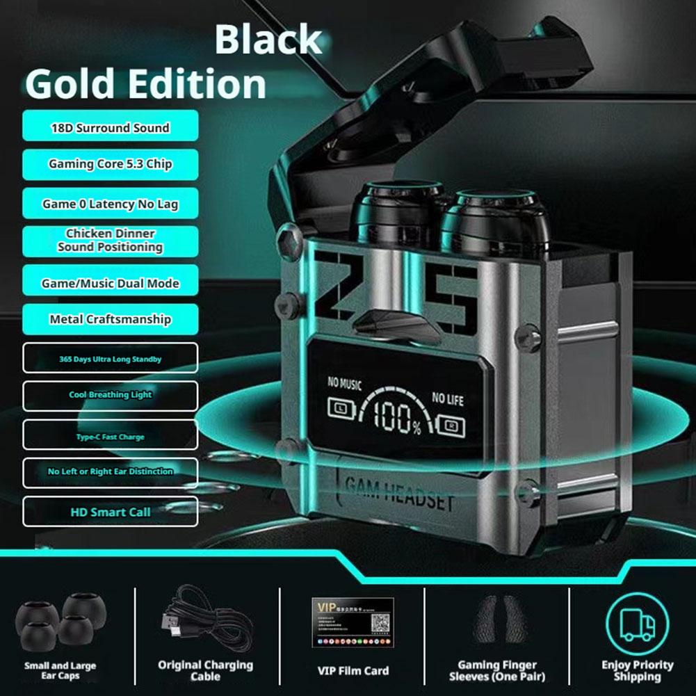 หูฟังเกมมิ่งไร้สาย M25 บลูทูธ  - Esports Gaming Earbuds บทวิจารณ์และราคา