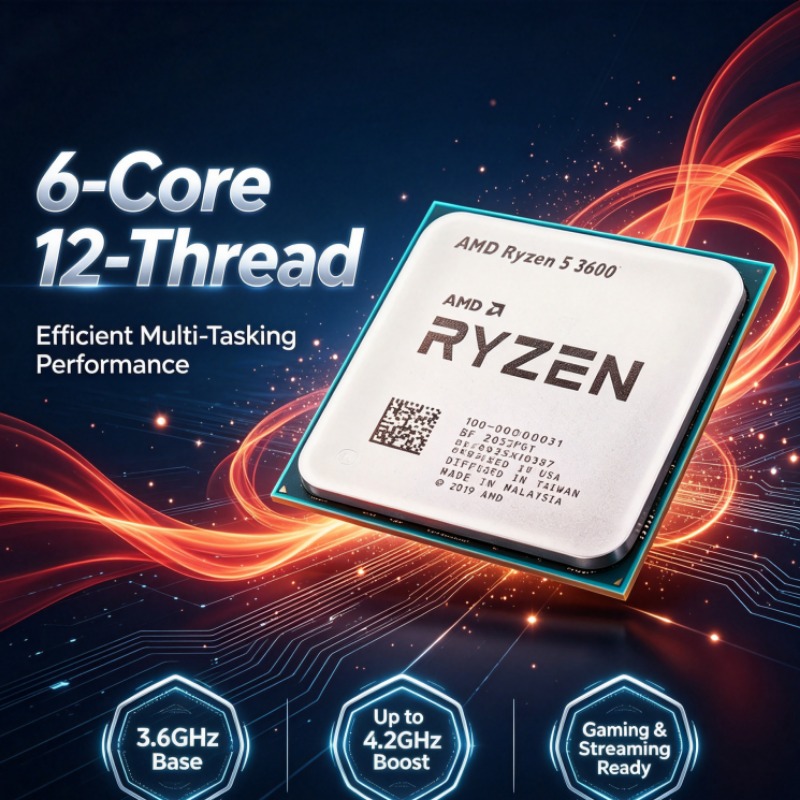 Ryzen 5 3600 ซีพียู 6 คอร์ 12  - Amd Cpu Ryzen 5 บทวิจารณ์และราคา