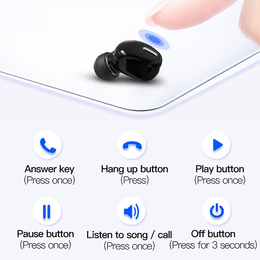 X9 มินิบลูทูธ 5.0 หูฟังไร้สายก - Esports Gaming Earbuds บทวิจารณ์และราคา