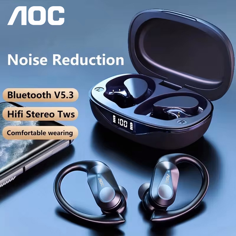 ช้อยส์ AOC ชุดหูฟังกีฬาไร้สายบ - Esports Gaming Earbuds บทวิจารณ์และราคา