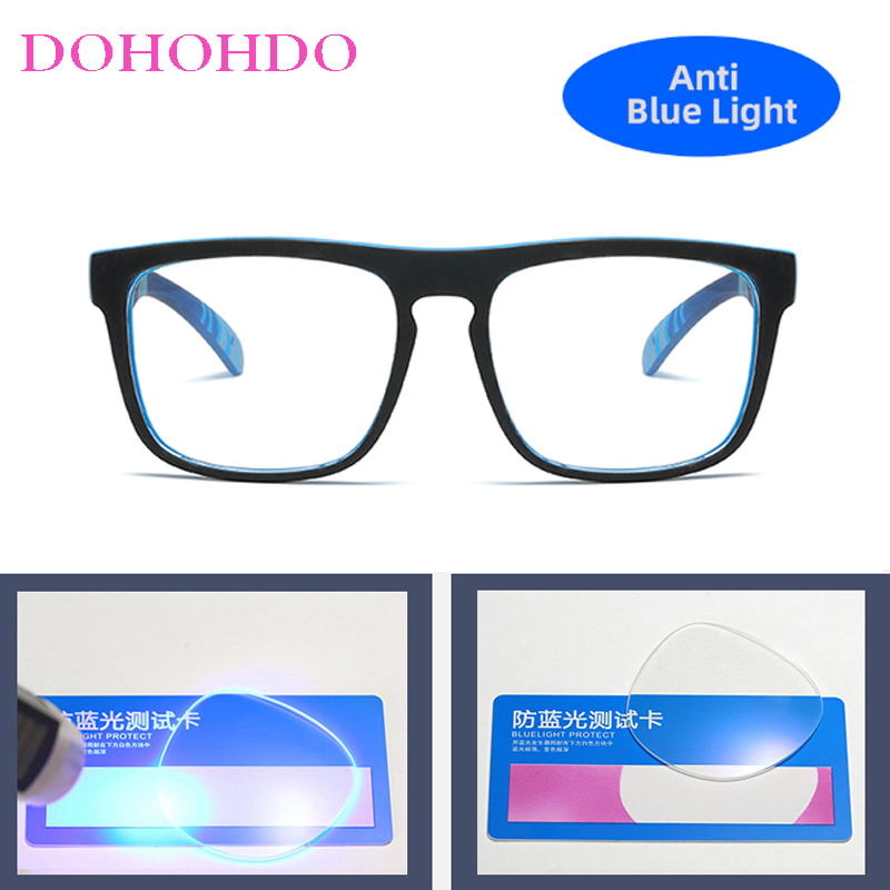 DOHOHDO ใหม่ Anti Blue Light ก - Gaming Glasses Blue บทวิจารณ์และราคา