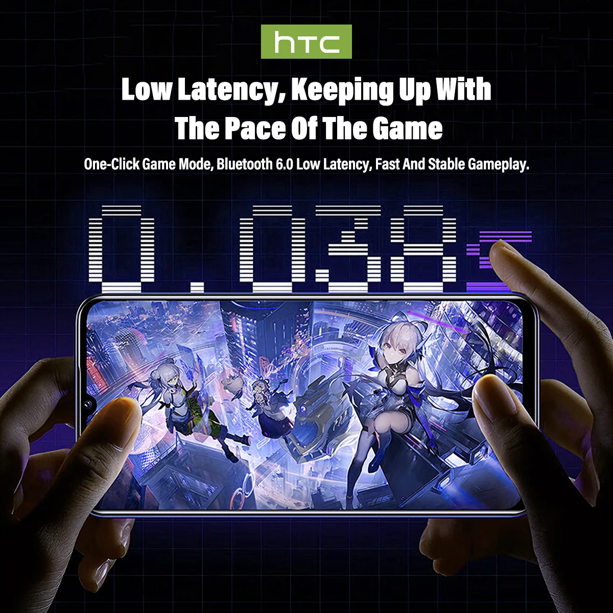 HTC NE70 หูฟังบลูทูธ V6.0 หูฟั - Esports Gaming Earbuds บทวิจารณ์และราคา