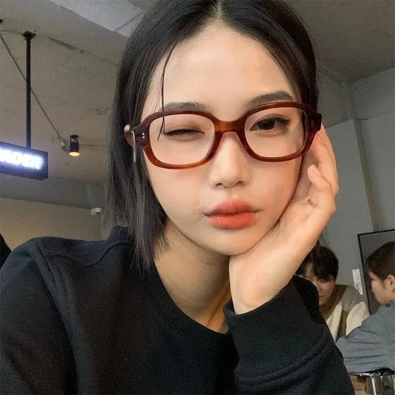 แว่นตาสายตาสั้นทรงสี่เหลี่ยมสไ - Gaming Glasses Blue บทวิจารณ์และราคา
