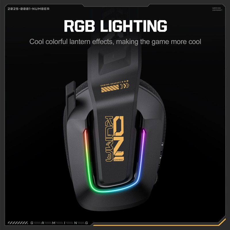 หูฟังเกมมิ่ง ONIKUMA GT828 ไร้ - Esports Gaming Headset บทวิจารณ์และราคา