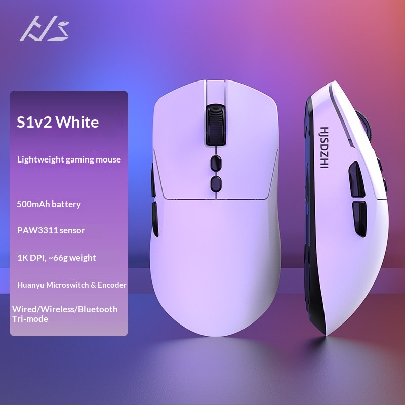HJ.Snake S1V2 ไตรโหมดเมาส์สำหร - Esports Gaming Business บทวิจารณ์และราคา