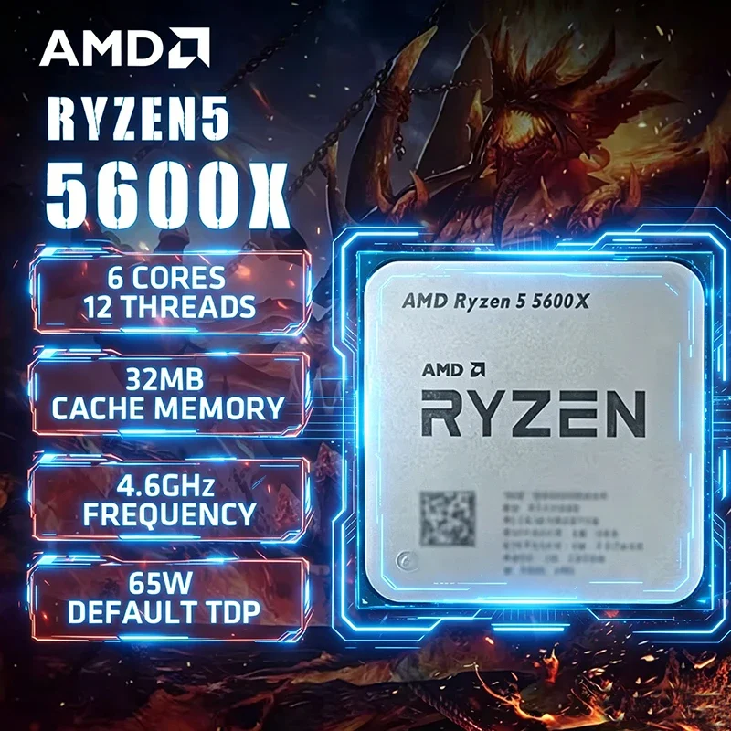 AMD Ryzen 5 5600X AMD R5 5600X - Amd Cpu Ryzen 5 บทวิจารณ์และราคา