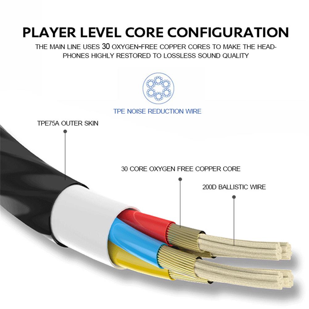 หูฟังแบบมีสายขนาด 3.5 มม. หูฟั - Esports Gaming Earbuds บทวิจารณ์และราคา