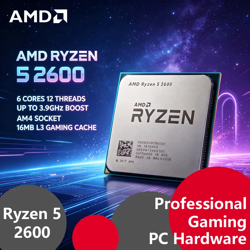 AMD Ryzen 5 2600 Tray CPU 6 คอ - Amd Cpu Ryzen 5 บทวิจารณ์และราคา